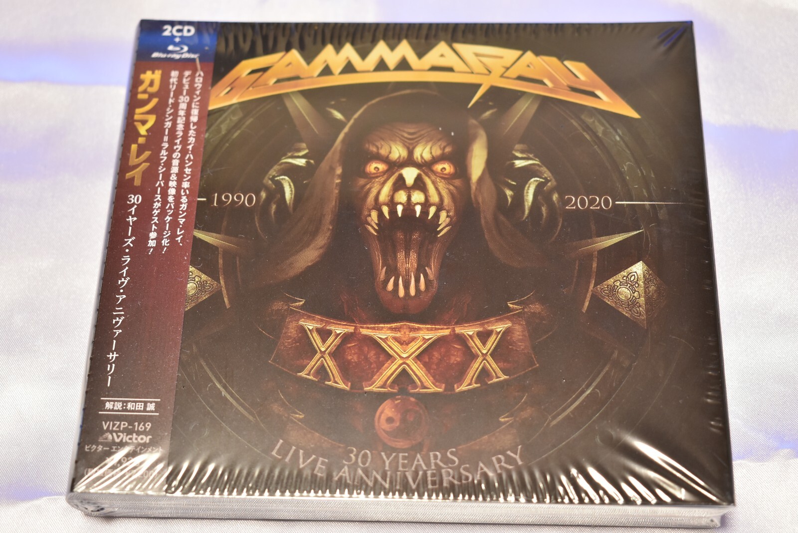 GAMMA RAY-30 YEARS LIVE ANNIVERSARY-JAPAN 2 DIGIPAK CD+BLU-RAY Ltd/Ed +Track Num