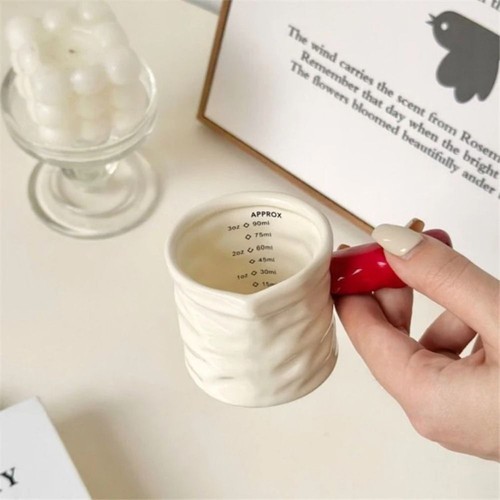 with Handle Small Milk Jar With Scale Coffee Measuring Cup Table Decorative - Picture 5 of 15