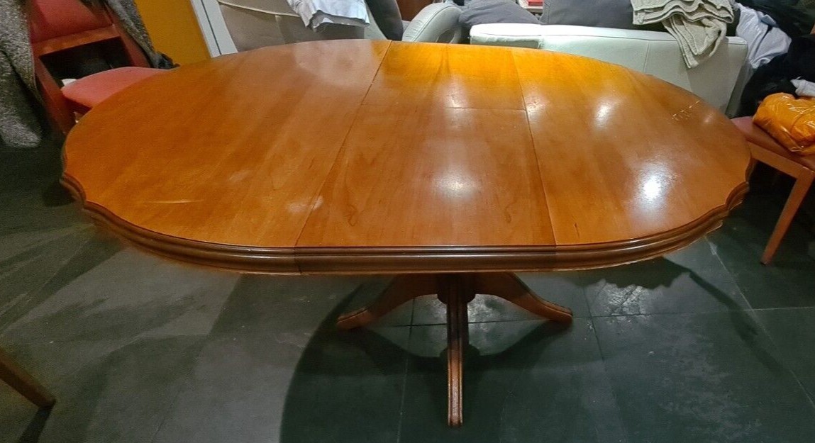 Harveys Round/Oval Extending Dining Table eBay