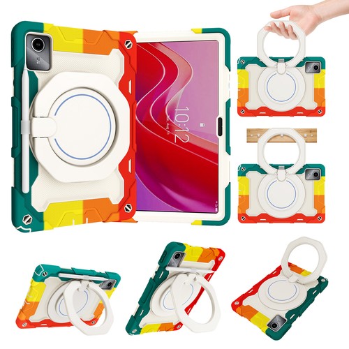 Handle Stand EVA Heavy Duty WristStrap Case For Lenovo Tab M11/M10Plus/M10/M9/M8 - Picture 64 of 73