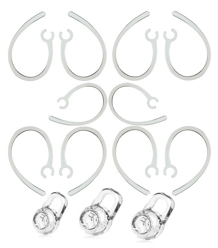 Universal Earbuds Earhooks 10-PACK Bluetooth Replacement for Plantronics Small - 第 1/6 張圖片