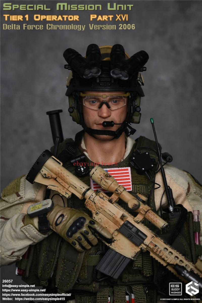 Easy&Simple ES 26057 Special Mission Unit 1/6 Soldier Action
