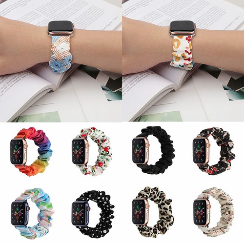 Scrunchie Elastics Fashion Loop Band Strap For Apple Watch iWatch 6 5 4 3 SE♧ - Bild 3 von 35