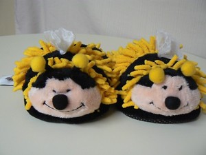 Fuzzy friend slippers Clearance