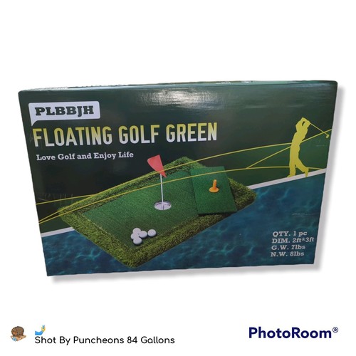 Verde de golf flotante PLBBJH para piscina y astillado - Imagen 1 de 7
