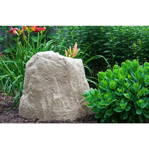 Fake Rock Plastic Resin Well Pump Cover Concealment Decorative Outdoor Garden - Picture 8 of 10