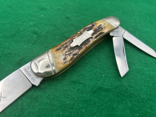 💯CASE XX STAG 3 BLADE BIG WHITTLER CLASSIC #5355 "SUPER RARE" KNIFE - Picture 8 of 16
