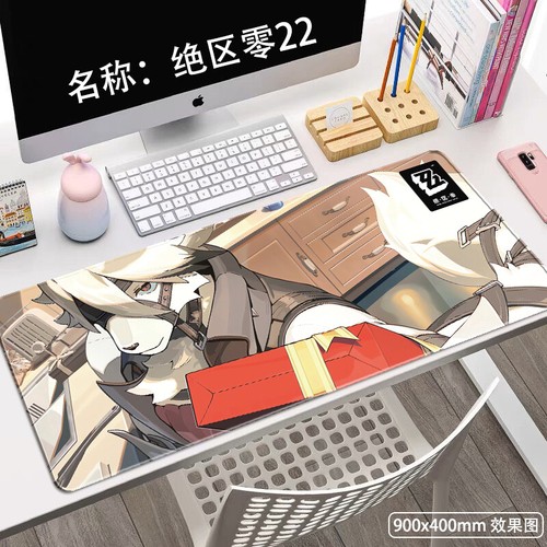 Large Waterproof Mouse Mat Cosplay Zenless Zone Zero Anime Keyboard Pad Decor - Picture 27 of 34