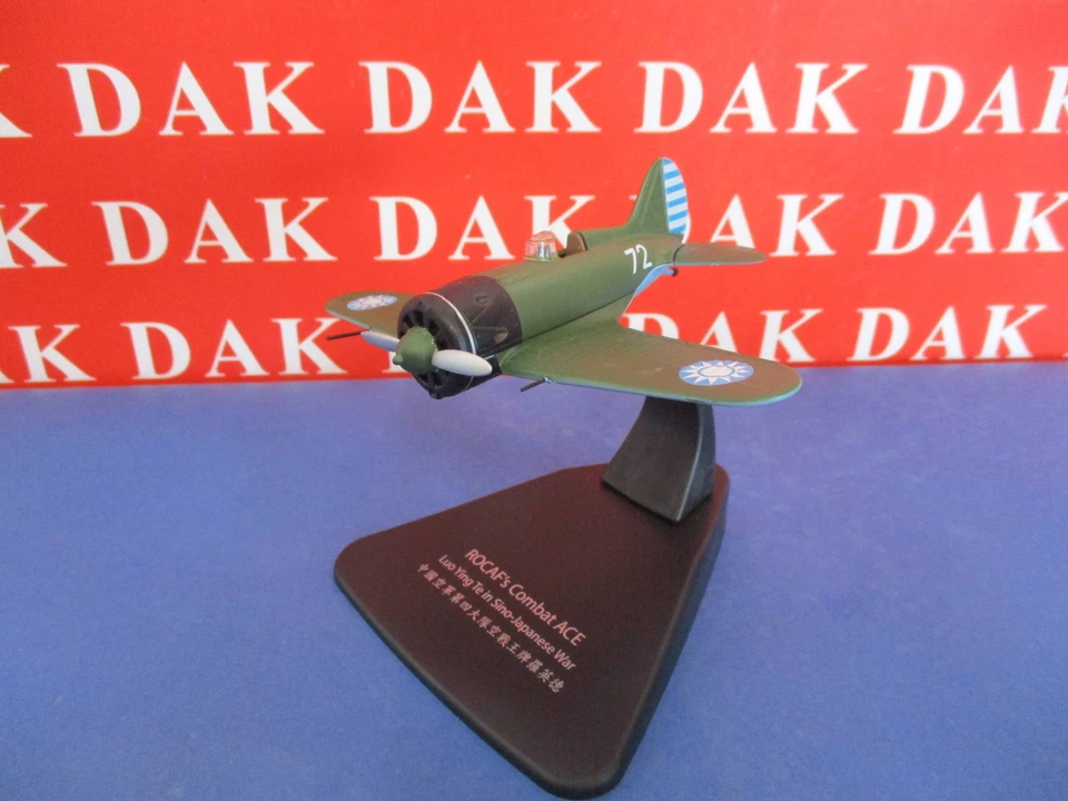 Die cast 1/72 Modellino Aereo Aircraft Polikarpov I-16 N72 Chinese Air Force - Immagine 2 di 4