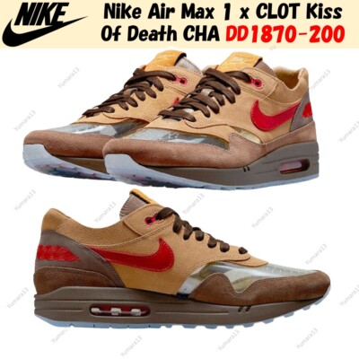 Nike Air Max 1 x CLOT Kiss Of Death CHA DD1870-200 Men's Size