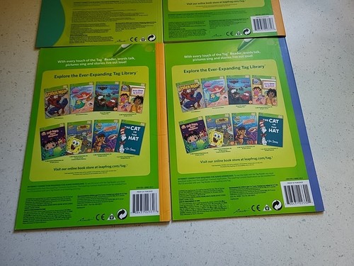 Set/5 LeapFrog TAG Learn-To-Read Early Learning Reading Book Series Assortment - Picture 8 of 17