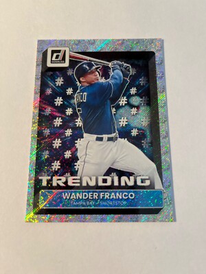 2022 Panini Donruss Trending #T-7 Wander Franco Vector RC