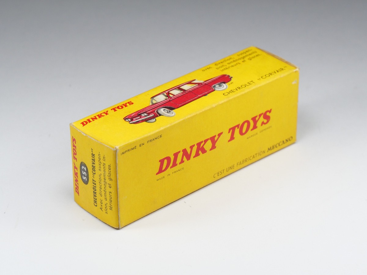 DINKY TOYS ATLAS CHEVROLET CORVAIR 552 au 1/43 avec Boite EUR 19,99