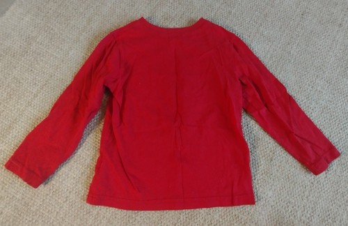 Red Okie Dokie Dad Taught Me Everything I Know Long Sleeve Boys Size 5T - Picture 6 of 6