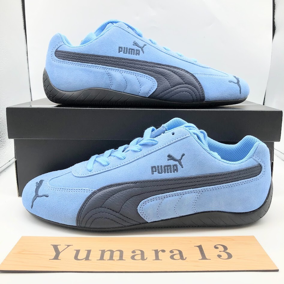 Puma Speedcat Archive Team Light Blue Club Navy 398847-01 Puma Speedcat Archive Team Light Blue Club Navy 398847-01
