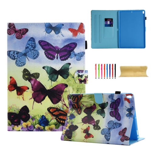 Smart Pattern Leather Wallet Stand Case Cover for iPad 2 4 5th Gen/Air/Mini/Pro - Picture 17 of 25
