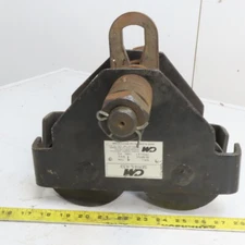 CM Series 633 1 Ton Push /Pull Hoist Trolley 3" to 8" Flange