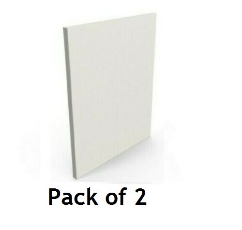 Blank Thin Edge Canvas 50x50cm (20x20") Inch -Acrylic/oil paint- Pack of 2 - Picture 1 of 3