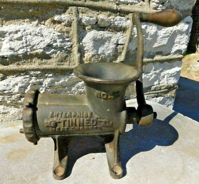 Vintage Cast Iron Enterprise 12 Meat Grinder 1887 for sale online eBay