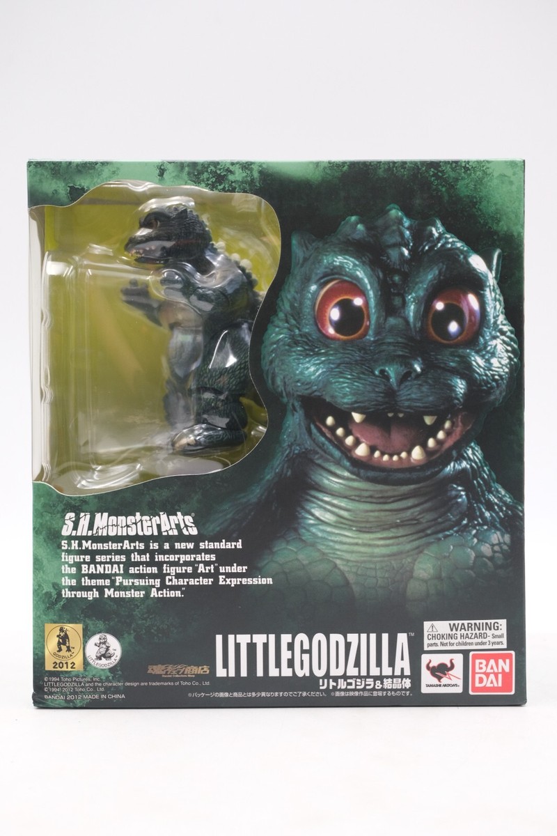 ☆S.H.MonsterArts リトルゴジラ＆結晶体セット ゴジラVSスペース