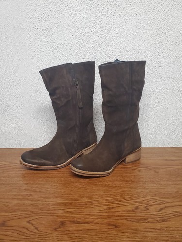 Boots - Women - COL LIDE Expresso Suede - Brown by Diba True - New - Size 7.5 - Picture 4 of 10