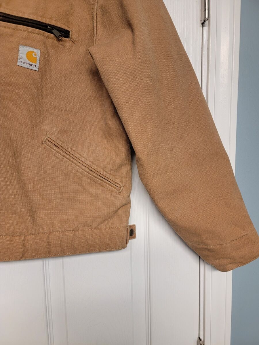 Carhartt Vintage Detroit Jacket Carmel Tan WJ097 CML Women's Carhartt Vintage Detroit Jacket Carmel Tan WJ097 CML Women's