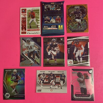  Chicago Bears Justin Fields RC Herbert RC Contenders Sealed  