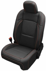 2020 Jeep Gladiator Black Katzkin Leather Seat Covers ...