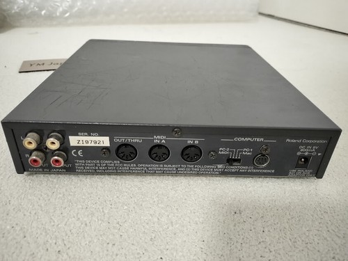 Roland SC-88VL Sound Canvas MIDI Modulo Sintetizzatore Vintage Testato Funzionante Giappone - Foto 8 di 8