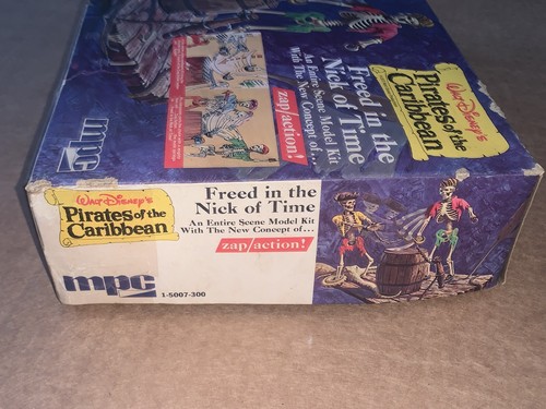1972 Walt Disney’s Pirates Of The Caribbean Freed In The Nick Of Time Model Kit - Picture 5 of 13