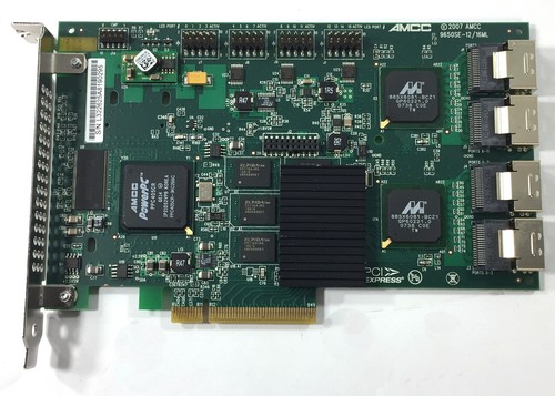 AMCC 9650SE-12/16ML SATA II PCIe RAID Controller Card - Picture 3 of 4
