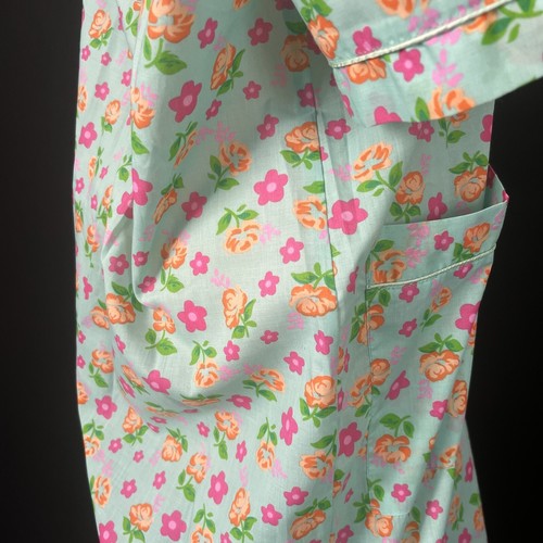 Carols Collection CC Smock Mumu Dressing gown House dress Floral Nightgown - Picture 6 of 15