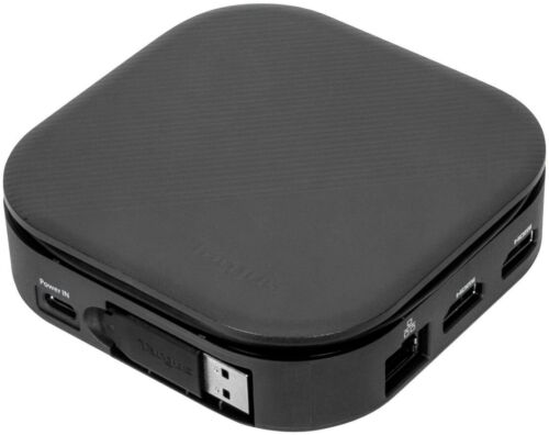 Targus - Estación de Acoplamiento Universal Doble HD USB-C con 80W PD Pass-Thru DSU150US - Imagen 2 de 17