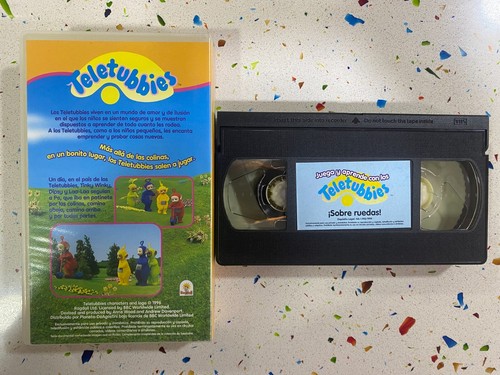 TELETUBBIES 16 ¡ SOBRE RUEDAS ! CINTA VHS TAPE PLANETA BBC ESPAÑOL PAL - Bild 2 von 2