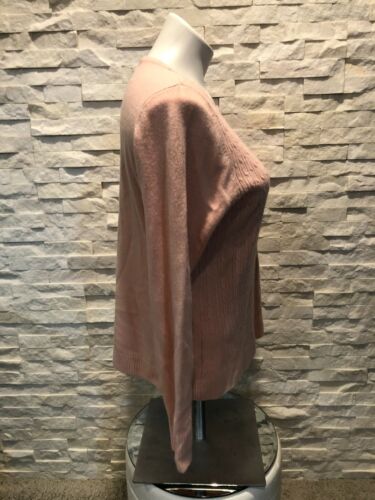 EUC Damen NAPA VALLEY leichter Pullover mit Zopfmuster hellrosa Petite L - Bild 2 von 5