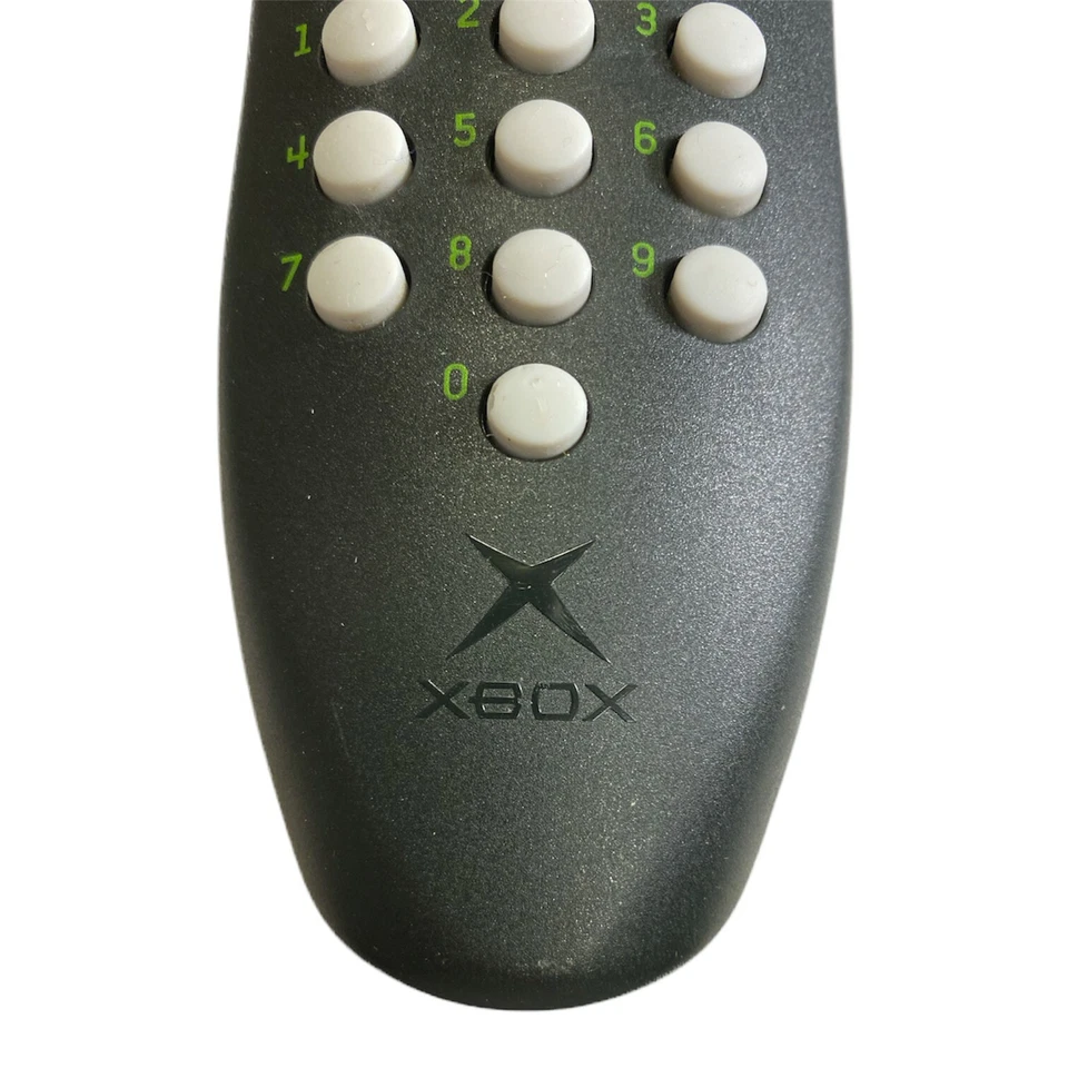 Microsoft Xbox Original OEM DVD Playback Remote Control NO RECEIVER Black - Image 3 of 3