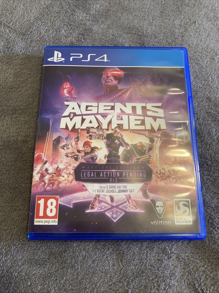 Agents of Mayhem Day One Edition [Retail Edit] - Sony Playstation 4 PS4 - PAL FR, photo 1 sur 3