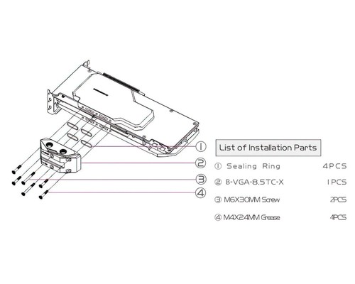 Bykski Full Coverage GPU Water Block w/ Integrated Active Backplate for Zotac... - Picture 10 of 12