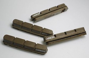 2PAIRS ROAD BIKE BRAKE PADS SHOES CARBON RIMS SUIT SHIMANO Dura Ace Ultegra 105