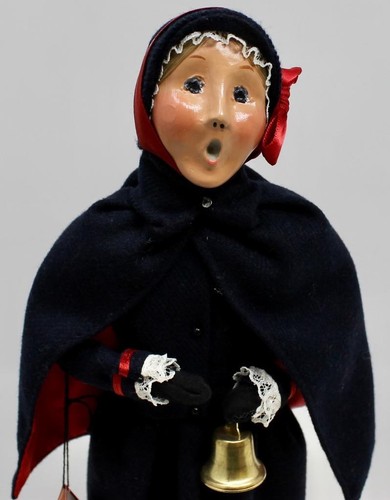 1994  Byers Choice Salvation Army Woman Ringing Bell 12 1/2" Tall - Afbeelding 2 van 5