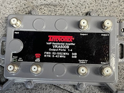 Antronix VRA500B VOIP Integrated Amplifier Power Signal Boost (amp only) - Picture 2 of 2