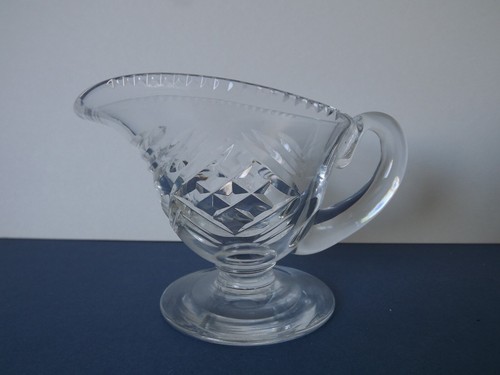 Webb Corbett Footed Cream / Milk Jug