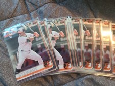 26 cards 2019 Topps Chrome DJ Stewart #135 RC Baltimore Orioles