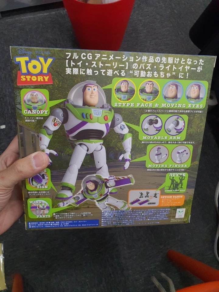 Legacy Of Revoltech Toy Story Buzz Lightyear Toy Story Sin usar, en caja raro original Foto 2 de 3