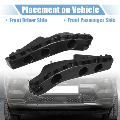 1 Paire Support Pare-chocs Avant Gauche Droite NO.5182597A-C pour Jeep Compass - Imagen 4 de 7