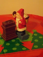 Santa Claus Mechanical Coin Bank, cast iron