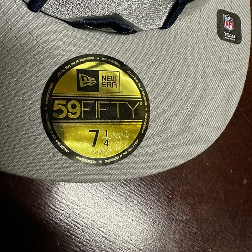 New Era Herren grau Dallas Cowboys Logo 59FIFTY NFL Team Kopfbedeckung passende Mütze - Bild 4 von 5