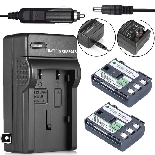 NB-2L Battery For Canon Rebel XT XTi EOS 350D 400D PowerShot S30 + Wall Charger - Picture 14 of 19