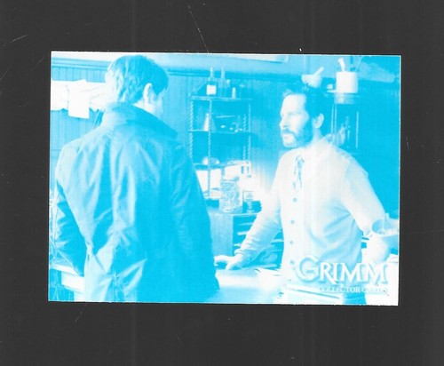 Grimm Season 2013 BREYGENT Parallel Cyan PROOF Card 34