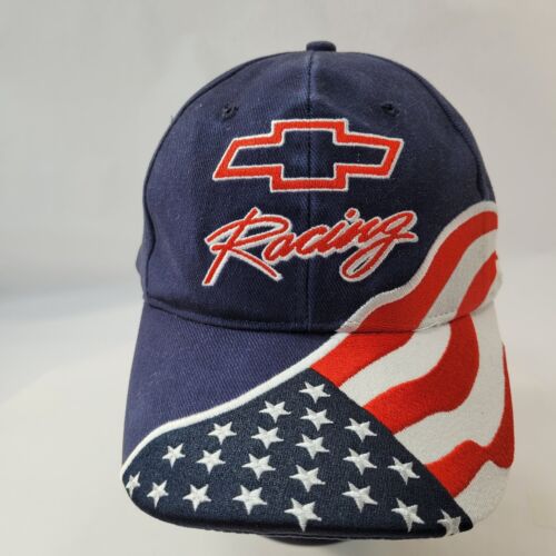GM Official Licensed Chevrolet Racing Patriotic Unisex Adult Baseball Cap Hat